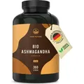 Produktbild: Ashwagandha Kapseln - 360 Stück (650mg) - 2.600mg Hochdosiert - Premium indische Schlafbeere  Vegan - TRUE NATURE®