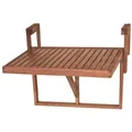 Produktbild: Balkonhängetisch Berkeley ca. 65x64x52 cm Holz geölt