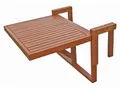 Produktbild: Balkontisch Barkeley 985089, hängend, braun, 64 x 65 x 44/52 cm - A