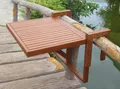 Produktbild: Garden Pleasure Balkonhängetisch BERKELEY Eukalyptus 65cm Balkontisch Hängetisch
