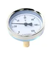 Produktbild: AFRISO Bimetall-Zeigerthermometer axial Messing hinten