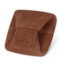 Produktbild: BROWN BEAR Münzbörse klein | Leder Vintage Braun | Echtleder Münzbeutel mit Druckknopf | Mini Kleingeldbörse Wiener Schachtel | Minibörse für Herren & Damen | BB 9095 HBR
