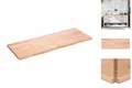 Produktbild: Waschtischplatte Hellbraun 160x60x4 Cm Massivholz Behandelt