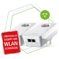 Produktbild: Devolo Mesh WLAN 2 - Starter Kit - Powerline Adapterkit - GigE, HomeGrid - 802.11a/b/g/n/ac - Dual-Band - an Wandsteckdose anschließbar (Packung mit 2)