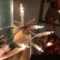 Produktbild: hellum 35er Lichterkette innen warmweiß für Weihnachtsbaum, Kabel weiß
