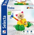 Produktbild: Selecta Kleinkindwelt Holz Rollspielzeug Tinka Nachzieh Katze 62035