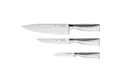 Produktbild: WMF Messer-Set Grand Gourmet (1x Kochmesser (Gesamtlänge 33,5 cm, Klinge 20 cm), 1x Zubereitungsmesser (Gesamtlänge 26,5 cm, Klinge 14 cm), 1x Gemüsemesser (Gesamtlänge 19 cm, Klinge 9 cm), 3-tlg., Messer-Vorteils Set 3teilig, 3 Messer geschmiedet, Küchenmesser), Grand Gourmet, Performance Cut