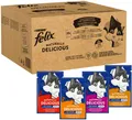 Produktbild: PURINA Felix Katzenfutter Naturally Delicious Nassfutter in Gelee 80x80g