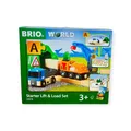 Produktbild: BRIO World  Starterset Güterzug mit Kran (33878)