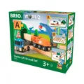Produktbild: BRIO 63387800 Starterset Güterzug mit Kran, ab 3 Jahren, Holz