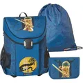 Produktbild: Lego Ninjago Schulranzen Set 3tlg. EASY GOLD/BLUE Ranzen