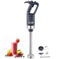 Produktbild: VEVOR Kommerzieller Stabmixer, 500 W Hochleistungs-Handmixer, 16 Zoll stufenloser Mixer mit variabler Geschwindigkeit und Edelstahlklinge, tragbarer Mehrzweckmixer für Suppen, Saucen, Kartoffelpüree