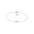 Produktbild: Elli Armband Herzen Verschlungen Lovely 925 Silber (kein Set, 1-tlg), Herz silberfarben 18