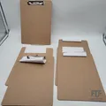 Produktbild: Amazon Basics Hartplatten-Klemmbrett - 6er-Packung, Braun DHCB001-6