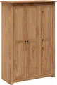 Produktbild: vidaXL Kleiderschrank 3-Türig 118×50×171,5 cm Kiefer Panama Serie