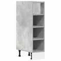 Produktbild: vidaXL Unterschrank Riga Betongrau 20x44,5x81,5 cm Holzwerkstoff