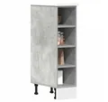 Produktbild: vidaXL Schrankmodule Unterschrank Betongrau 20x44,5x81,5 cm Holzwerkstoff