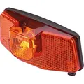 Produktbild: Prophete LED-Rücklicht für Gepäckträger, 50-80 mm Montageweite, für Naben- und Seitendynamo, 2-adriger Anschluss