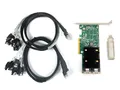 Produktbild: Broadcom HBA 9500-16i Tri-Mode Host Bus Adapter 05-50077-02 SATA SAS + 2 Kabel