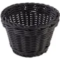 Produktbild: APS Brotkorb 50622, Kunststoff schwarz, 13 x 10cm, rund