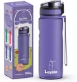 Produktbild: Luyiilo Trinkflasche Kinder Auslaufsicher 500 ml, Kohlensäure Geeignet, BPA-Frei