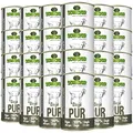 Produktbild: Schecker Nassfutter - 100% Ziege PUR - 24 x 410 g - getreidefrei - hypoallergen - glutenfrei - ausgewählte Stücke