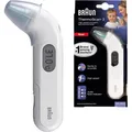Produktbild: Braun Fieberthermometer Thermoscan 3 IRT3030, Kontakt-Messung mit Fieberalarm, 1 Stück