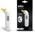 Produktbild: Braun ThermoScan 3 Ohrthermometer  Schnelle 1-Sekunden-Messung  Akustische Neu