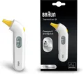 Produktbild: Braun ThermoScan 3 Ohrthermometer | Schnelle 1-Sekunden-Messung | Akustische Fie