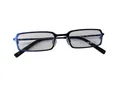 Produktbild: Fossil Brillengestell Korrektionsfassung Brille Metall Blau 47/17/130 - OF4028401