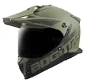 Produktbild: Bogotto Motocrosshelm FG-601 Duo Fiberglas Enduro Helm, Notfallsystem-Polsterung (EQRS),integriertes Sonnenvisier