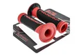 Produktbild: PROGRIP Fahrradlenkergriff Motorrad Lenkergriffe 732 Rot Schwarz Gummi 22mm 25mm (Paar), für Motorrad, Roller, Scooter, Quad, Cross