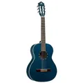 Produktbild: Ortega Guitars 3/4 Konzert Gitarre – Family Series – Inklusive Gig Bag – Fichte, Mahagoni, Blau (R121-3/4OC)