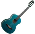 Produktbild: Hochwertige 3/4 Klassikgitarre in Ocean Blue von Ortega inkl. Gigbag