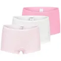 Produktbild: Schiesser Panty 3er Pack Kids Girls 95/5 Organic Cotton (Spar-Set, 3-St) Short Slip - Baumwolle bunt|rosa 92