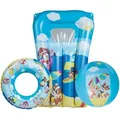 Produktbild: Happy People - Paw Patrol 3er Strandset - Wasserball, Schwimmring & Luftmatratze