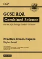 Produktbild: Cgp Books | GCSE Combined Science AQA Practice Papers: Higher Pack 1 | Buch