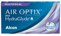 Produktbild: Air Optix plus HydraGlyde Multifocal Monatslinsen weich | 3 Stück | BC 8.6 mm | DIA 14.2 mm | ADD HIGH | -01.25 Dioptrien
