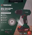 Produktbild: PARKSIDE  Akku-Bohrschrauber PBSA 20-Li A1 mit Akku ( 2Ah) und Ladegerät