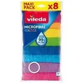 Produktbild: Colors Microfasertuch, 8 Stück Vileda 77608