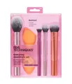 Produktbild: Real Techniques Everyday Essentials Pinsel + Miracle Complexion Sponge Pinselset 1 Stk