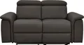 Produktbild: Home affaire 2-Sitzer Pareli 172cm, manuelle u. elektr. Relaxfunktion, USB, Kopfteil-Verstellung, LED, in Echtleder, Kunstleder, Web