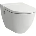 Produktbild: Laufen Cleanet navia Dusch-Tiefspül-WC H8206014000001 spülrandlos, 37x58cm, weiß LCC