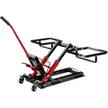 Produktbild: Hydraulik-heber 3 In 1, Motorradheber Bis 300 Kg, Quad Hebebühne Hubhöhe Bis 53 Cm, Mobile Hebebühne Für Atv, Rasenmäher, Motorräder - Wiltec