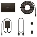Produktbild: WiZ LED Streifen Set Lichtband Sync Box Starter Kit Schwarz 260 cm EU RGB CCT