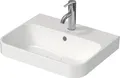 Produktbild: Duravit Happy D.2 Plus Aufsatzbecken, 1 Hahnloch, 500x400 mm, geschliffen, mit
