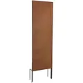 Produktbild: Metall Gartenzaun Sichtschutzwand 150 cm Edelrost Sichtschutz-Element Rost Deko - Rot/Braun