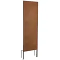 Produktbild: Estexo - Metall Gartenzaun Sichtschutzwand 150 Cm Edelrost Sichtschutz-element Rost Deko