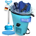 Produktbild: Tragbare Waschmaschine ohne Strom - Pömpel Waschbrett Camping Reisewaschmaschine