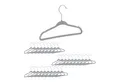 Produktbild: relaxdays Kleiderbügel Kinderkleiderbügel Samt, (30er Set), Grau, 30er-Pack